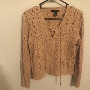 Tan sweater